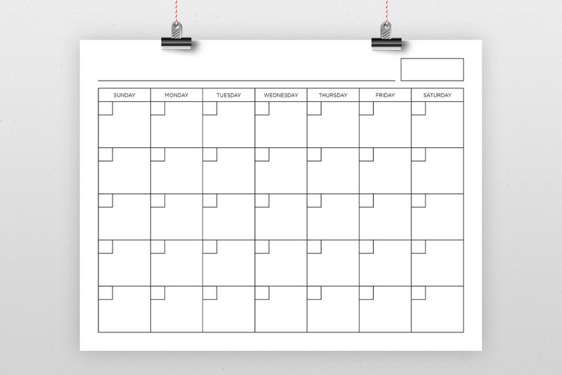 calendar template for pages mac