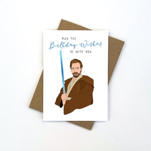 Star Wars Birthday Card | Australian Made | Blank Inside | Envelope Included
