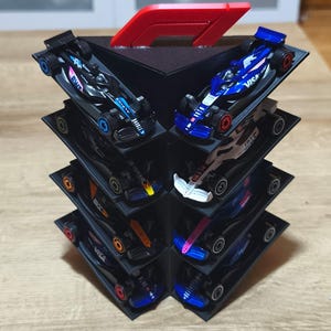 F1 Miniature Display Stand for Hot Wheels – Premium 3D Printed Organizer