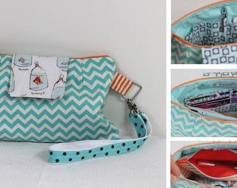 All in One Handtasche und Clutch Schnittmuster