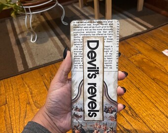 Vintage Page Bookmark - The Devils Revels