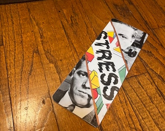 Vintage Page Bookmark - STRESS
