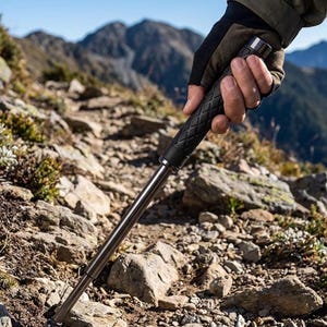 Bâton de randonnée léger de 53 cm | Bâton de marche durable pour la randonnée