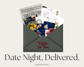 Italian Summer Date Night Kit for Couples | Physical Monthly Mail | Romantic Anniversary Gift | JULY 2026 Limited Edition