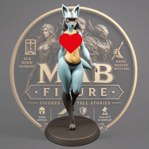 Lucerie Figure - 3D Painted Figures - Gifts