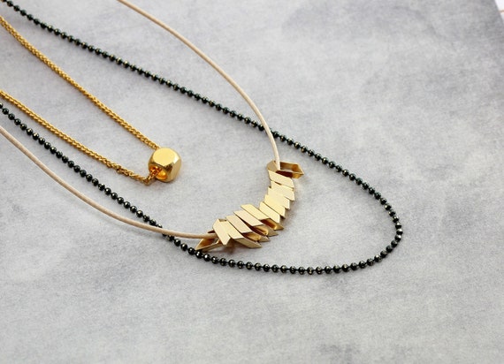 Multi Strand Necklace Women Layered 