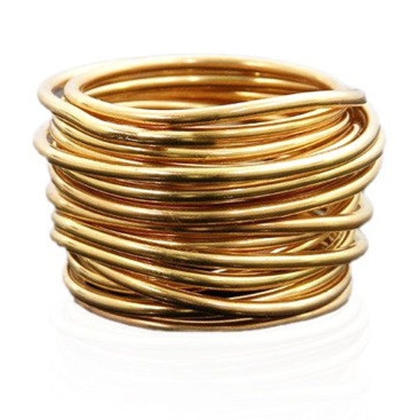 Wire Wrapped Ring - Etsy