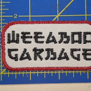 ウィーブー ガーベジ 刺繍パッチ