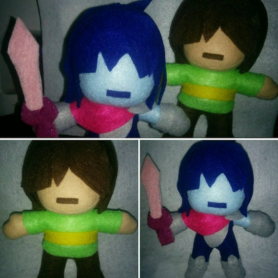 deltarune kris plush