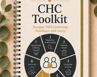 CHC Toolkit | NHS Continuing Healthcare Guide | Care Funding Assessment Planner | Printable PDF