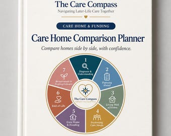 Care Home Comparison Planner | Dementia Care Checklist (PDF Download)