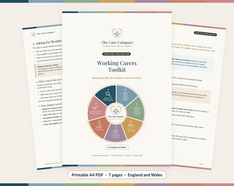 Kit de herramientas para cuidadores que trabajan / Derechos del empleador, Guía de apoyo (PDF imprimible)