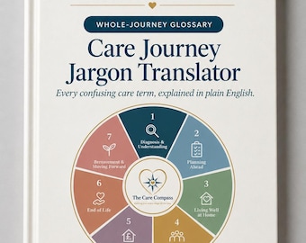Care Journey Jargon Translator | Dementia Elderly Care Terms Glossary (PDF Download)