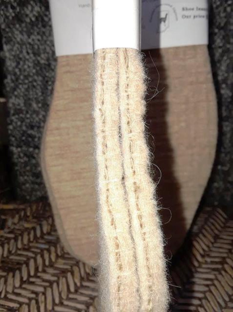 Alpaca Wool Foot Warmers Felted Inserts Burlap Wool Insoles