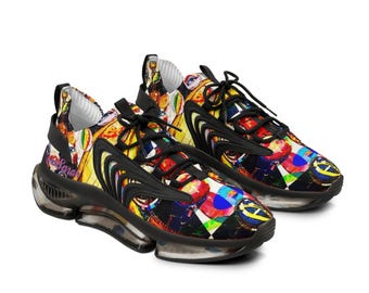 Guijarros y canicas, zapatillas deportivas