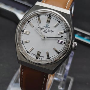 Vintage Jaeger Le-Coultre Club Men's Wrist Watch-Swiss Made Watch