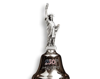 Commemorative Liberty Bell: Handcrafted USA 250 Collectible