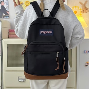 black jansport backpack old Cool Backpack, with 15-inch Laptop Sleeve from first Jansport Backpack Vintage - Etsy