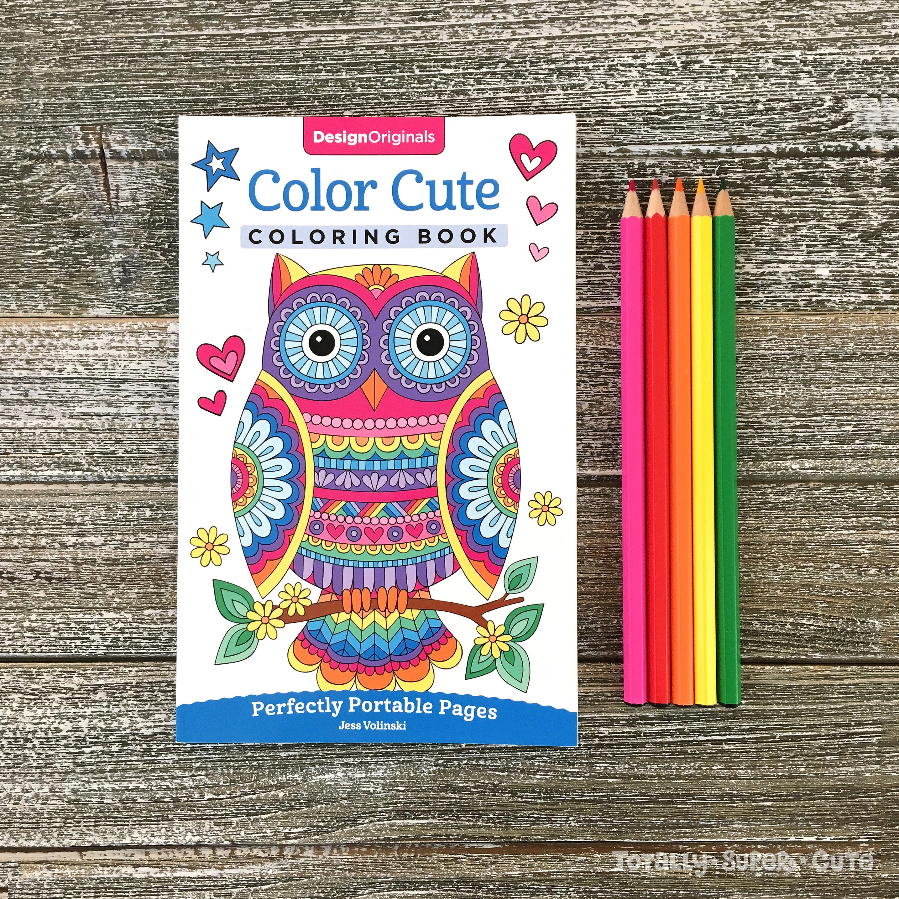Color Cute Coloring Book: Perfectly Portable Pages [Book]