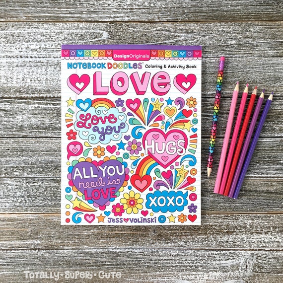 Coloring Book: Notebook Doodles Girl Power Coloring & Activity
