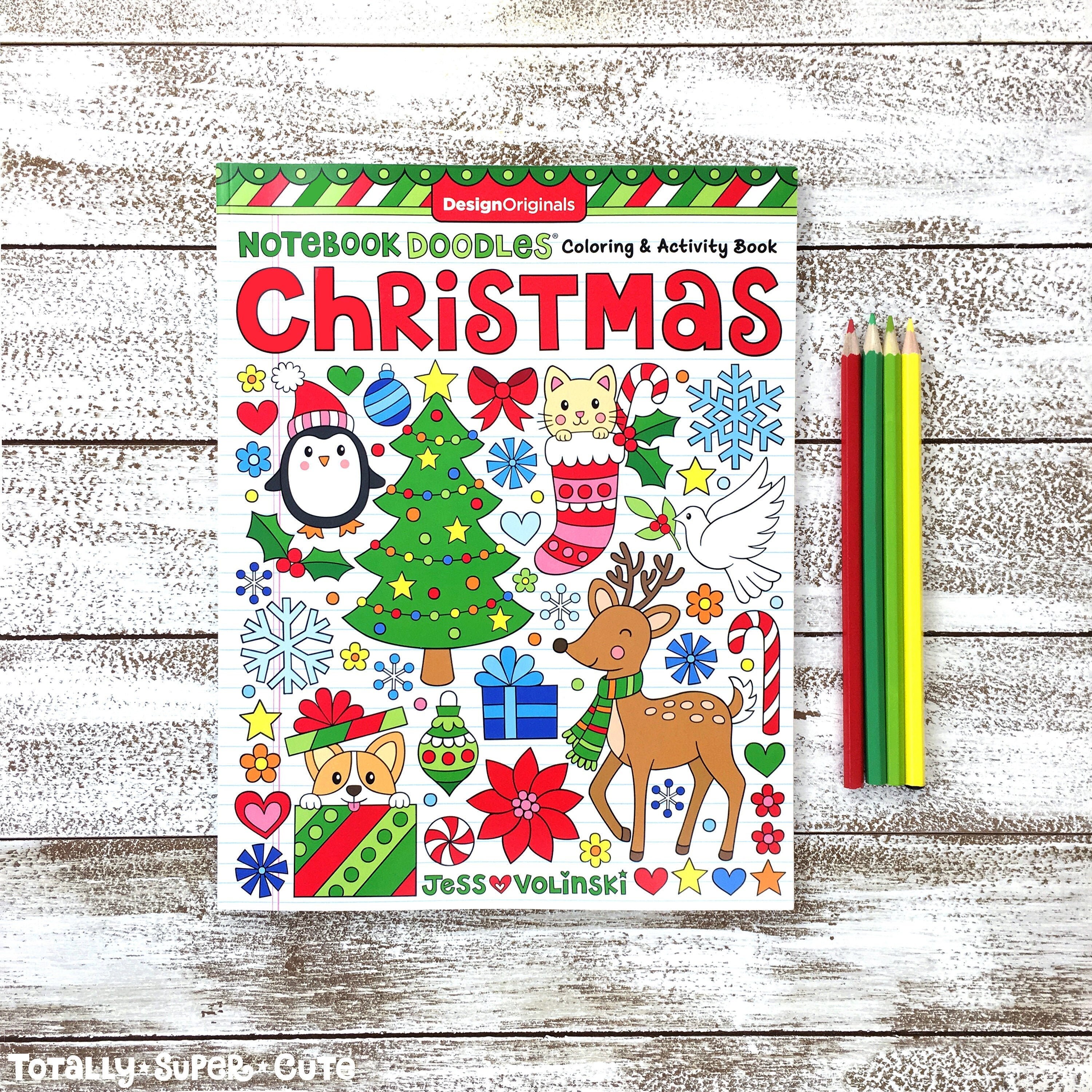 Joyful Coloring Book / Adult Coloring Book / Marker Coloring Book /  Stocking Stuffer / Christmas Gift / Coloring Book, Unicorn Coloring Book 