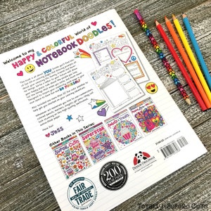AMAZING ME Coloring Journal Notebook Doodles by Jess Volinski Coloring for Kids Children Tweens Adult Animals Relaxing Activity image 7