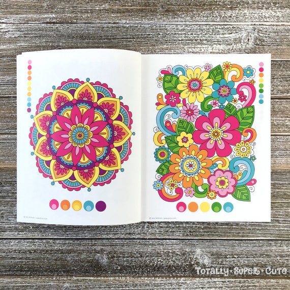 Sky's Mini Coloring Book of Affirmations — Drops and BowTales