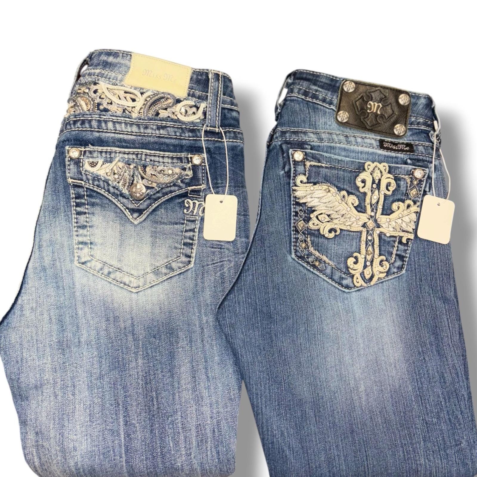 miss me ローライズデニム　平成ギャル　27インチ　インポートデニム Miss me jeans - Etsy 日本