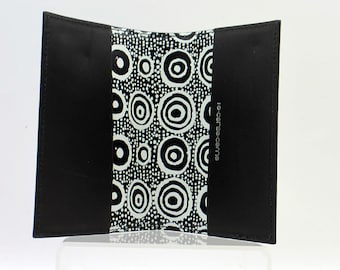 Corso Como Leather Passport Cover Handcrafted Graphic Image