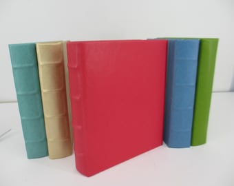 Small Photo Album holds 36 4x6  Photos Ring Binder PINK