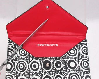 Leather Envelope 5"x7" Corso Como Print