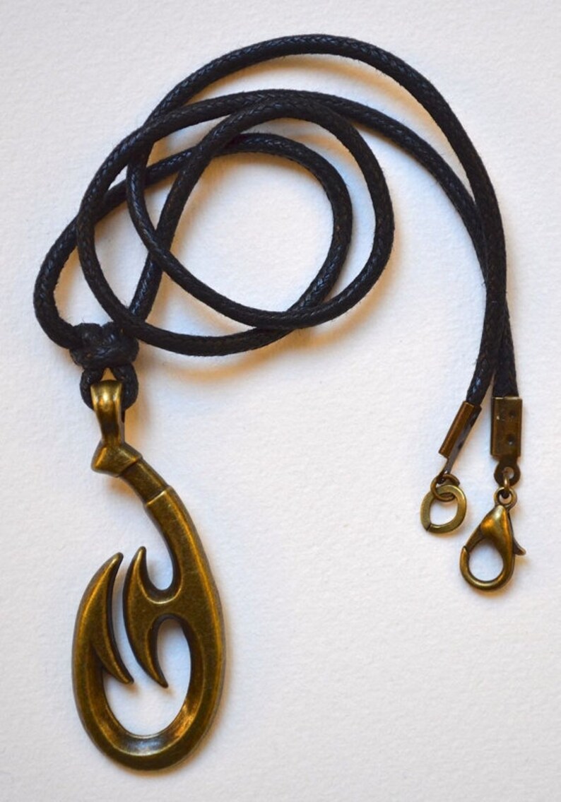 Handmade Bronze Pendant For Men Tribal Necklace