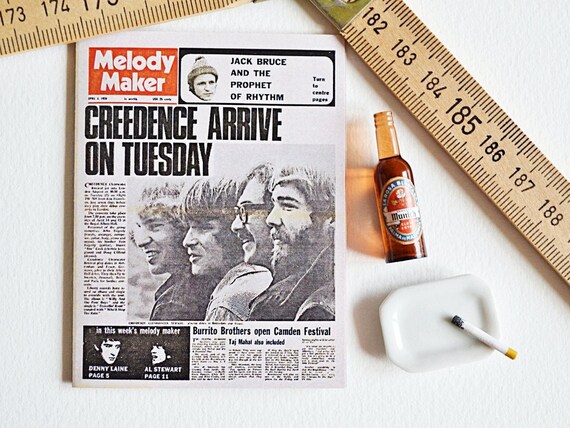1/6 Scale Vintage Newspaper for Dolls Figures and More - Etsy