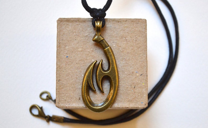 Handmade Bronze Pendant For Men Tribal Necklace