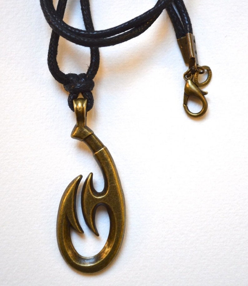 Handmade Bronze Pendant For Men Tribal Necklace