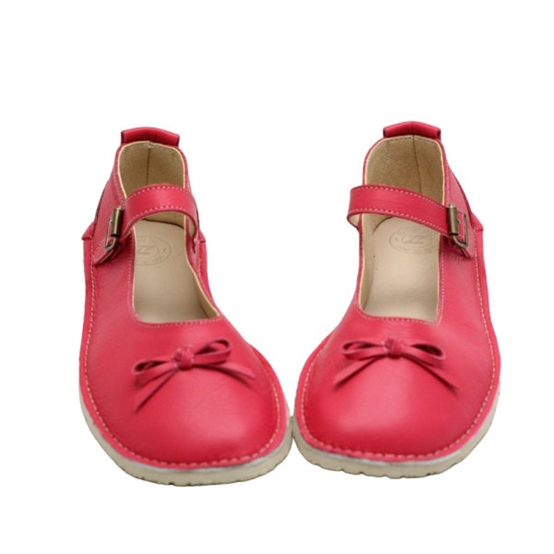 Coral Pink Mary Jane Ladies Shoes Chromefree Lining Vibram® Etsy