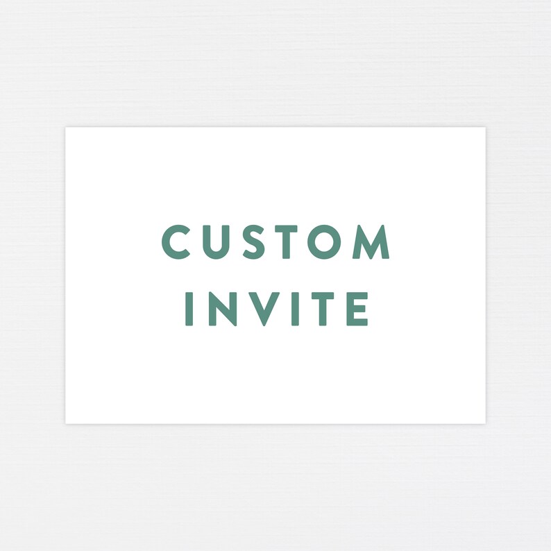 Custom Invitation Design Birthday Invite Bridal Shower Etsy