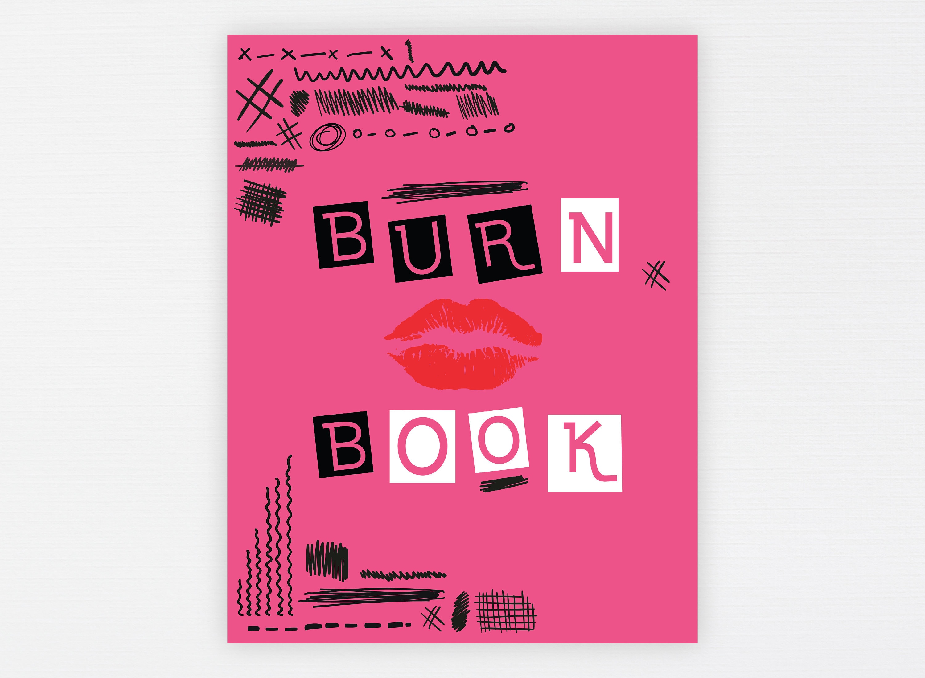 Burn Book SVG Burn Book Digital Mean Girls Quotes Burn Book -  Portugal