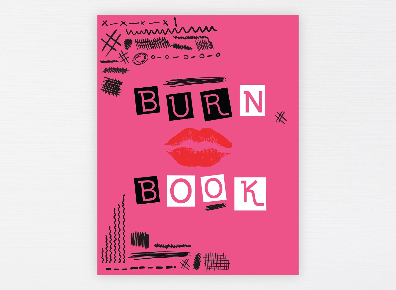 Printable Burn Book Customize And Print