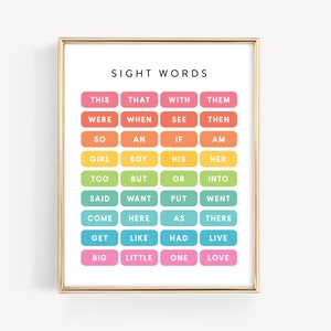Palavras visuais (conjunto 2) Educação para impressão · Auxílio para leitura e ortografia Aprendizagem em casa Montessori Jardim de infância para crianças Baixar · ARQUIVO DIGITAL