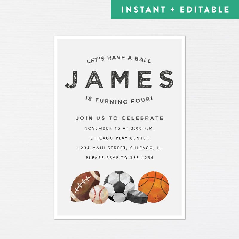 Printable Sports - Etsy