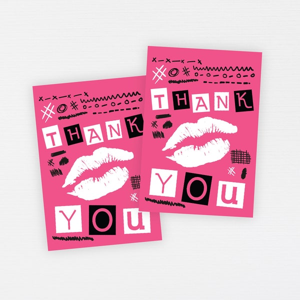 Burn Book Thank You · Mean Girls Inspired Favor Tags · Birthday Shower Bachelorette Party Decor · Burn Book Printable Gift Tag ·DIGITAL FILE