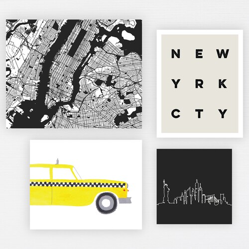 Subway Line Art Train Print Abstract New York Wall Decor - Etsy
