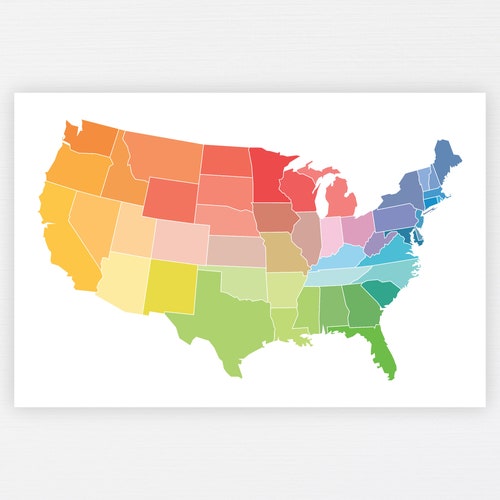 usa map education printable united states colorful etsy
