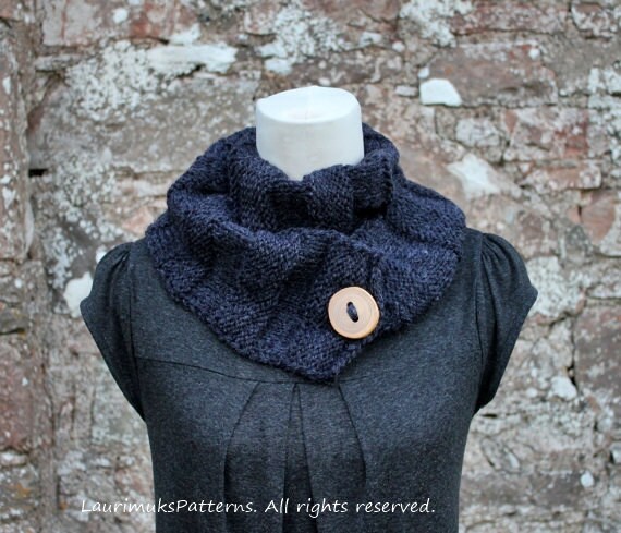 stone scarf knitting pattern