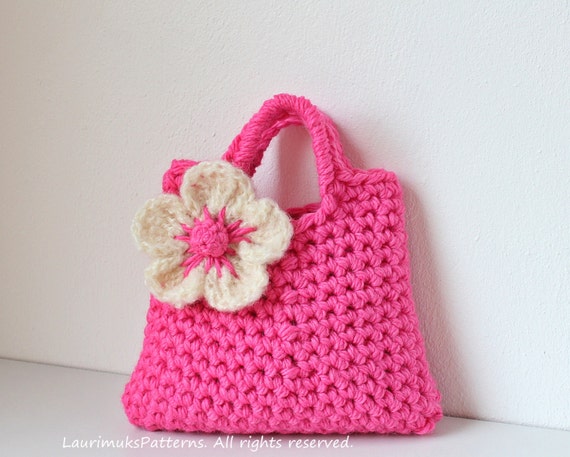 crochet bag for little girl