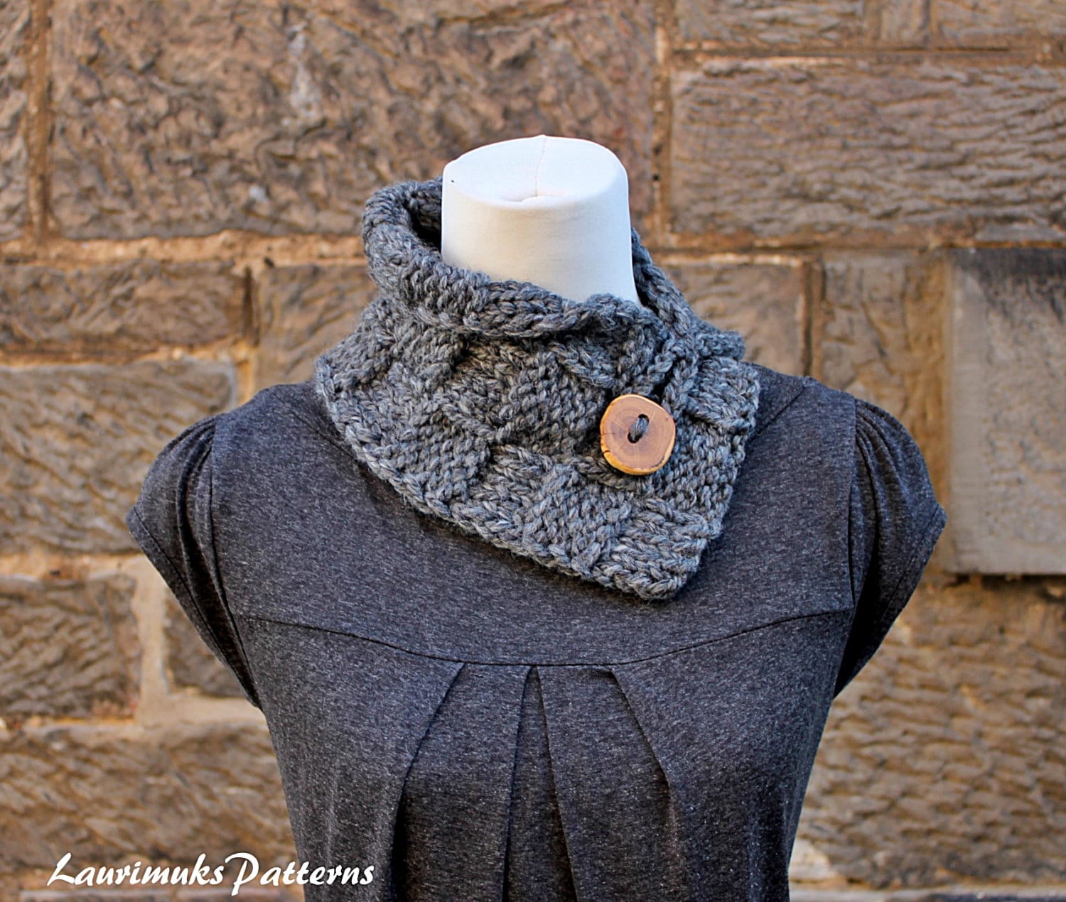 In Ciniglia Scaldacollo Ai Ferri Spiegazioni Crochet Scaldacollo