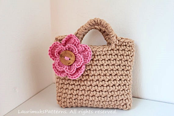crochet purse pattern for little girl