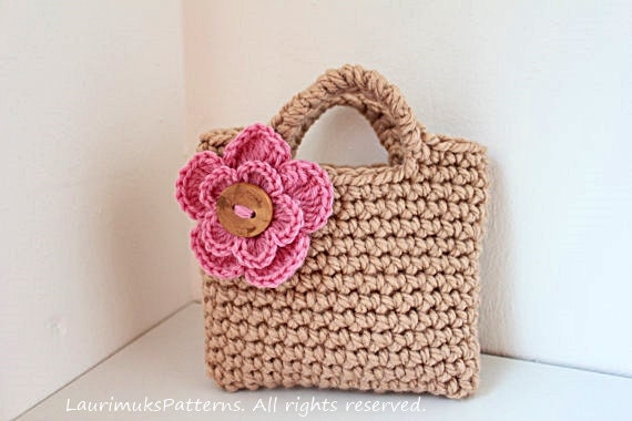 Artsy Crochet Bag for Your Little Girl (Free Pattern) - Crochet Dreamz