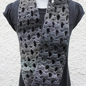 Crochet Lace Infinity Scarf Pattern – Womens Snood (PDF Pattern) - Etsy